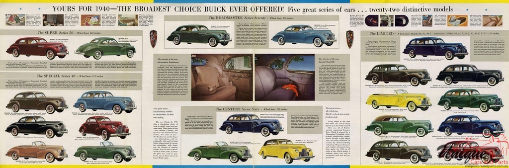 1940 Buick Foldout Page 4